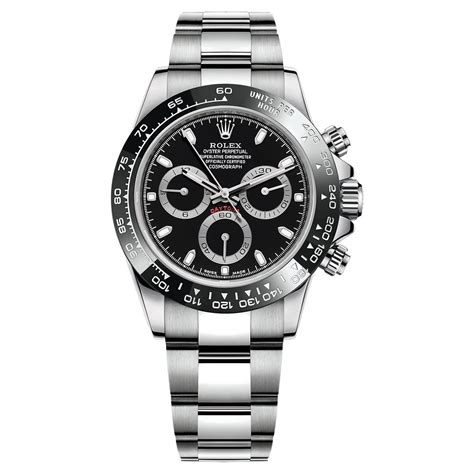 rolex daytona ceramica bianco o nero|Orologio Rolex Cosmograph Daytona in acciaio Oystersteel.